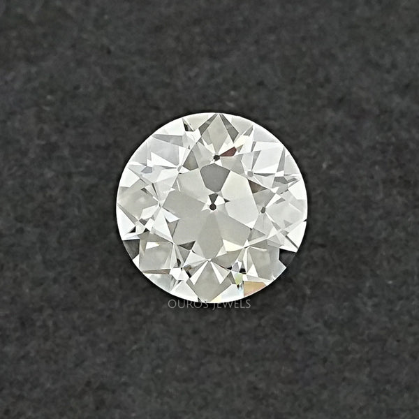 Flower Pattern Old European Round Cut Diamond J To Z VS Loose