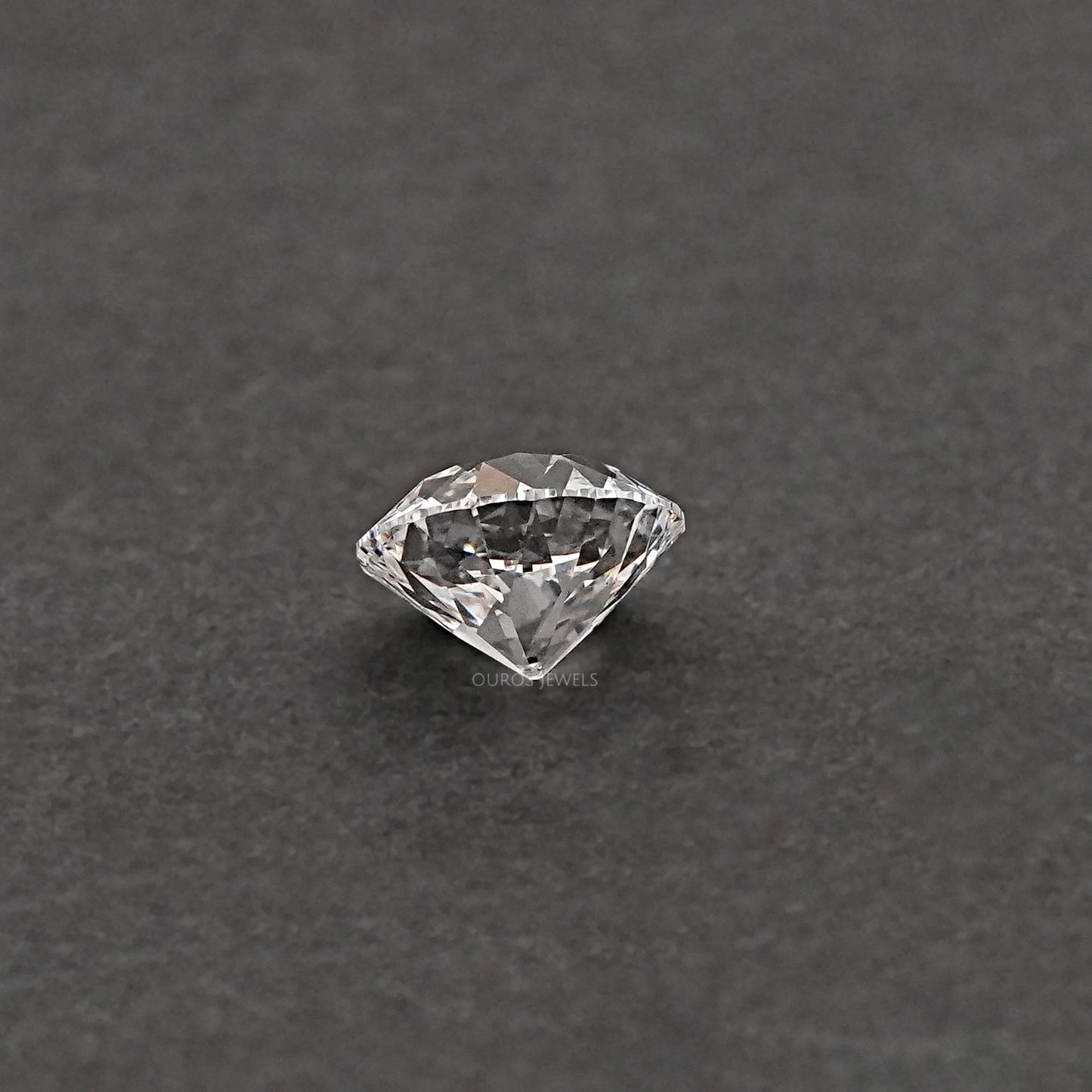 Flower Pattern Old European Round Cut Diamond Loose