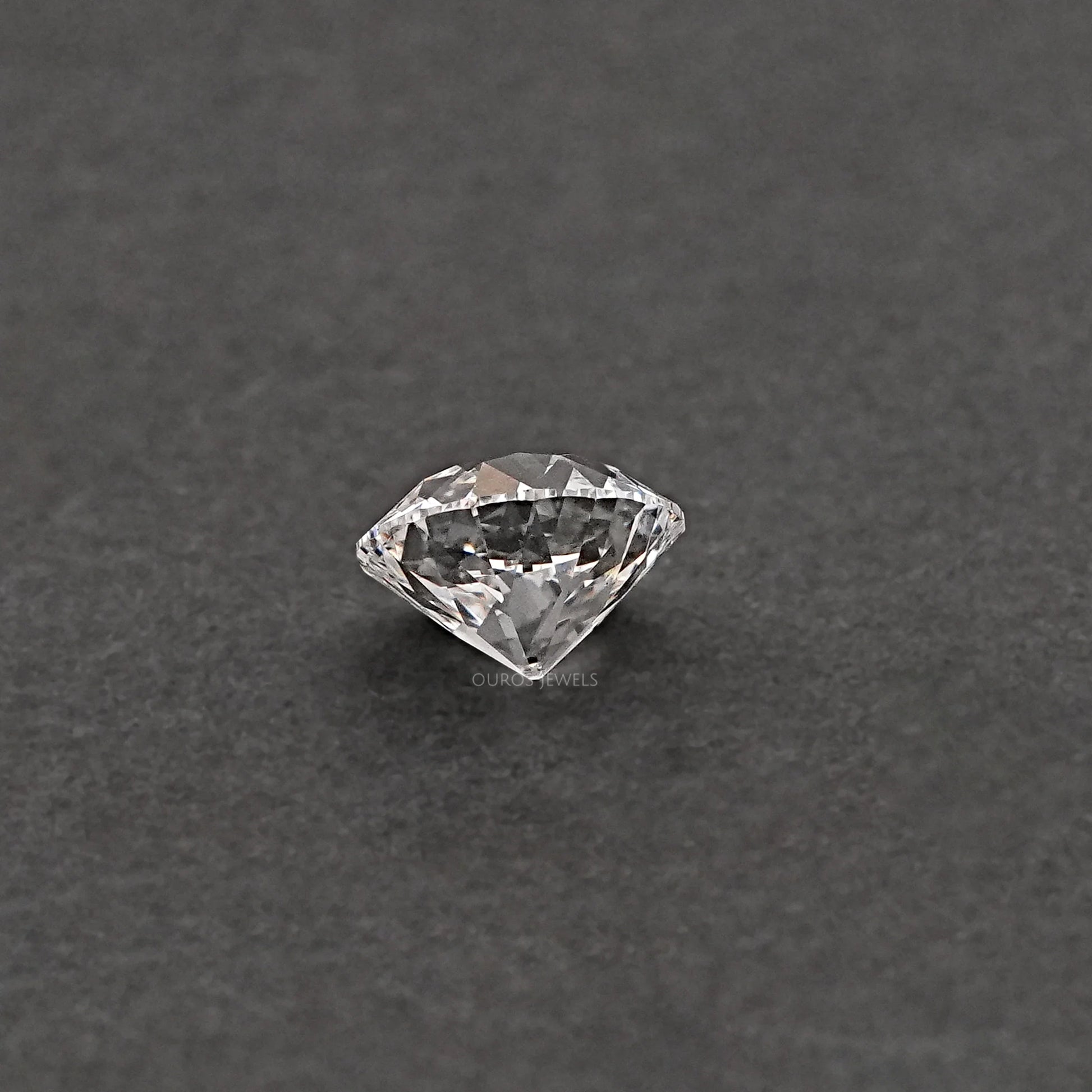 Flower Pattern Old European Round Cut Diamond Loose